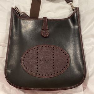 RARE Hermes Evelyne crossbody shoulder bag
